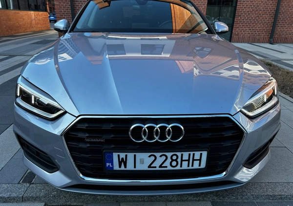 Audi A5 cena 114990 przebieg: 132000, rok produkcji 2018 z Kraków małe 596